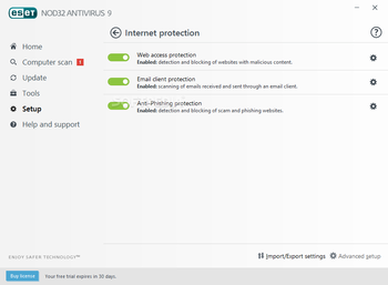 ESET NOD32 Antivirus screenshot 14