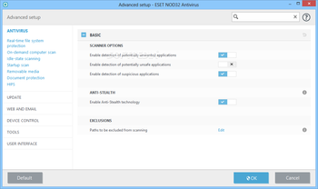 ESET NOD32 Antivirus screenshot 15