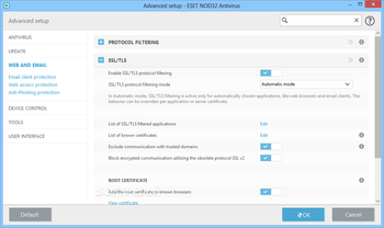 ESET NOD32 Antivirus screenshot 20