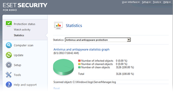 ESET Security for Kerio screenshot 3