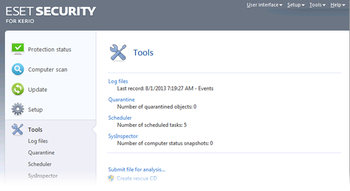 ESET Security for Kerio screenshot 5