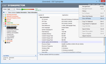 ESET SysInspector screenshot 7