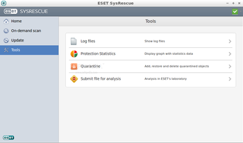 ESET SysRescue screenshot 8