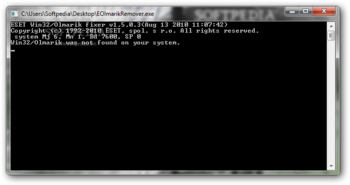 ESET Win32/Olmarik fixer screenshot