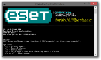 ESET Win32/Retacino screenshot