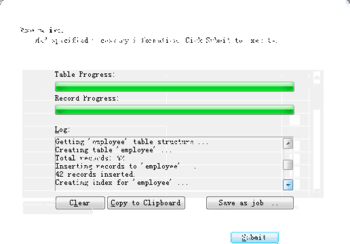 ESF Database Migration Toolkit Pro screenshot 2