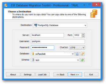 ESF Database Migration Toolkit Professional screenshot 3