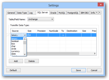 ESF Database Migration Toolkit Standard screenshot 8