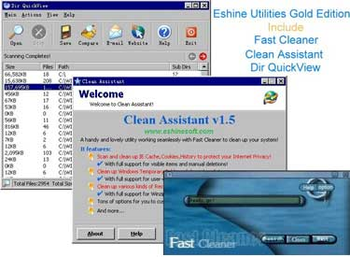 Eshine Utilities Gold Edition screenshot