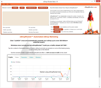 eShopRocket screenshot
