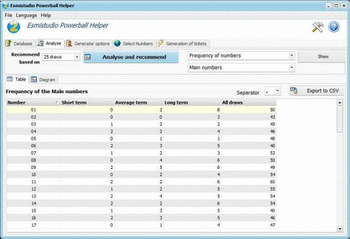 Esmistudio Powerball Helper screenshot