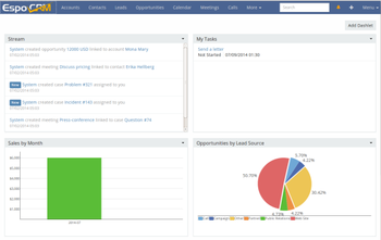 EspoCRM screenshot 2