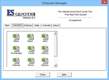 ESQuotes screenshot