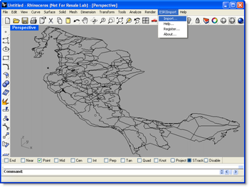 ESRI Import for Rhino screenshot 2