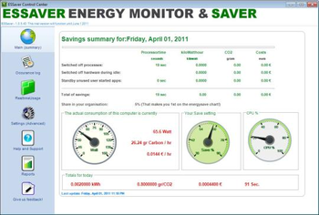 ESSaver screenshot