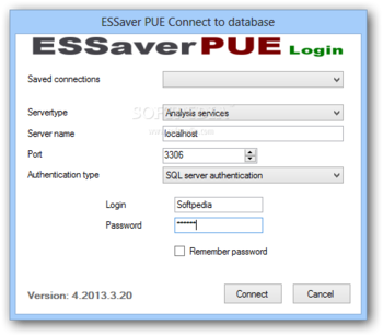 ESSaver PUE Reports screenshot
