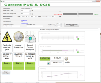 ESSaver PUE Reports screenshot 2