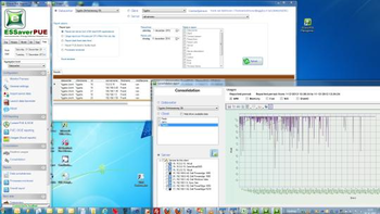 ESSaver PUE reports screenshot