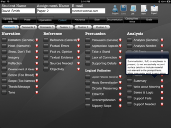 Essay Grader PC screenshot
