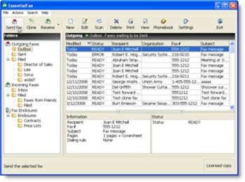 EssentialFax screenshot 2