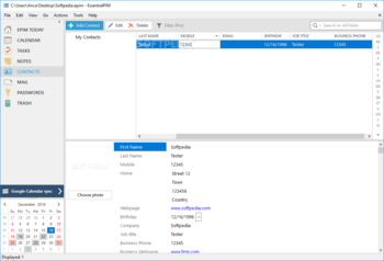 EssentialPIM screenshot 12