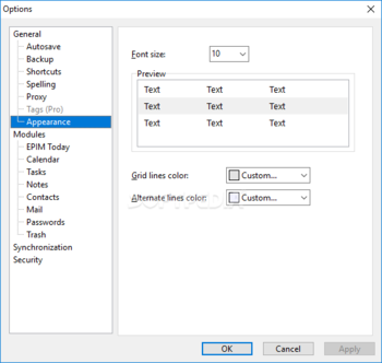 EssentialPIM Portable screenshot 17