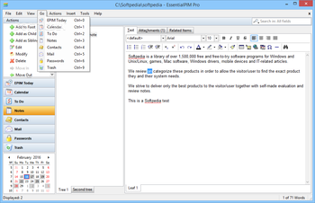 EssentialPIM Pro Business screenshot 10