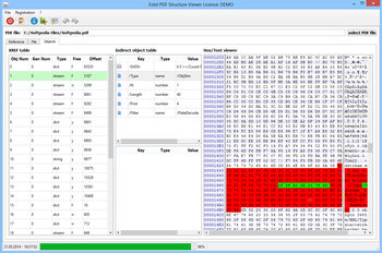 Estel PDF Structure Viewer screenshot