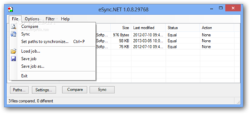 eSync.NET screenshot 2