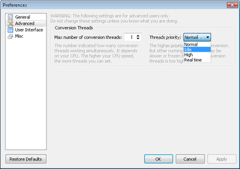 eTeSoft PSP Video Converter screenshot 8