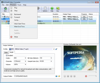 eTeSoft Video Converter screenshot 2