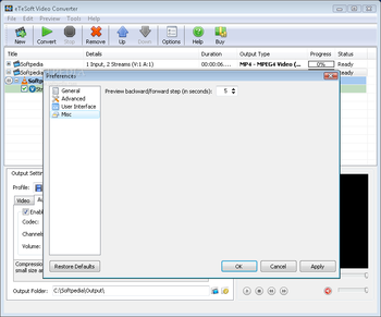 eTeSoft Video Converter screenshot 6