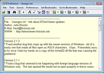 ETextViewer screenshot