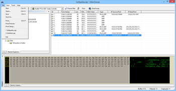 EtherSnoop screenshot 2