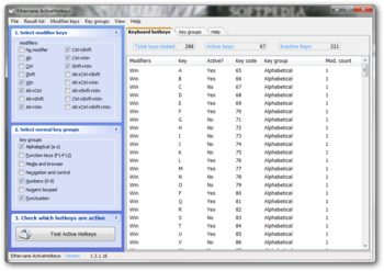 Ethervane ActiveHotkeys screenshot