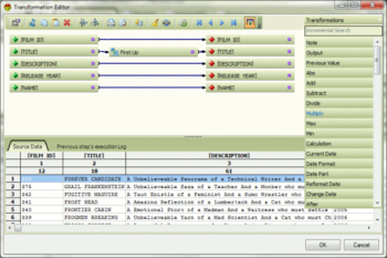 ETL Tools QlikView Connector screenshot