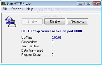 Etlin HTTP Proxy screenshot