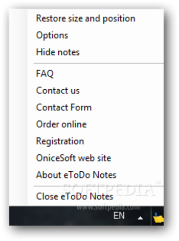 eToDo Notes screenshot
