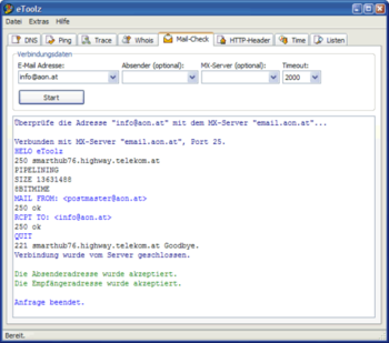eToolz screenshot