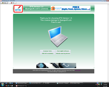 ETS screenshot