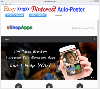 EtsyPinterestAutoPoster screenshot