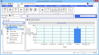 ETU SQL for MS SQL screenshot