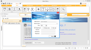 ETU SQL for Oracle screenshot