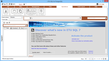 ETU SQL for PostgreSQL screenshot 5