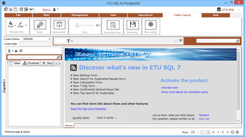 ETU SQL for PostgreSQL screenshot 6