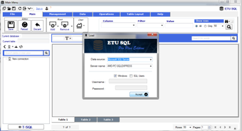 ETU SQL Pro Plus screenshot 2