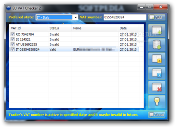 EU VAT Checker screenshot
