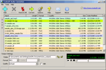 Eufony Free WMA MP3 Converter screenshot 2