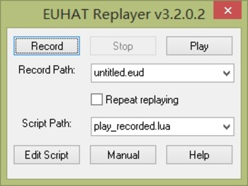 Euhat Replayer screenshot