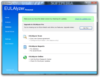 EULAlyzer screenshot